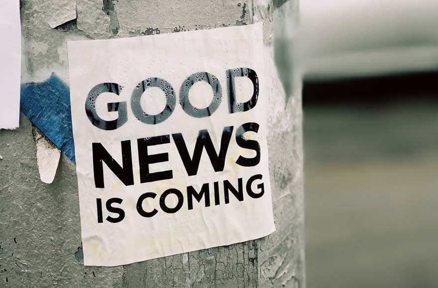Affiche Good news is coming