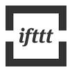 Logo IFTTT noir et blanc