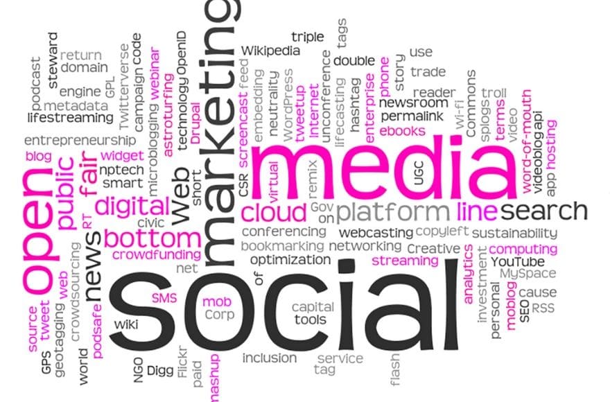 mots marketing social network